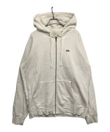 SUPREME（シュプリーム）の古着「Small Box Zip Up Hooded Sweatshirt」｜ホワイト