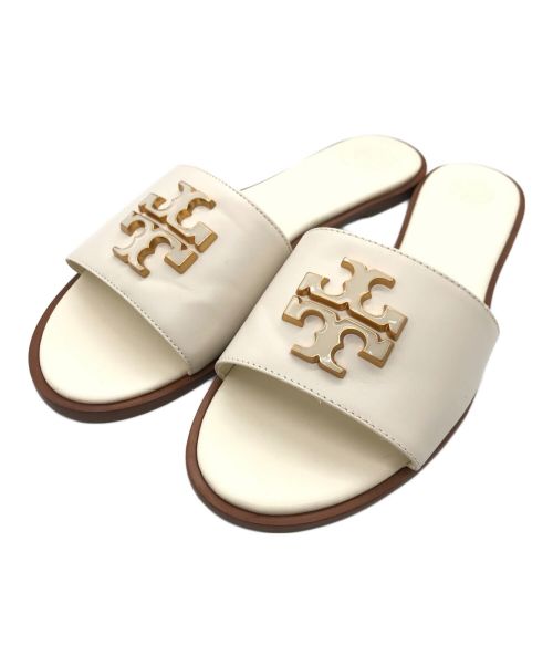 TORY BURCH（トリーバーチ）TORY BURCH (トリーバーチ) ミュール アイボリー サイズ:9Mの古着・服飾アイテム