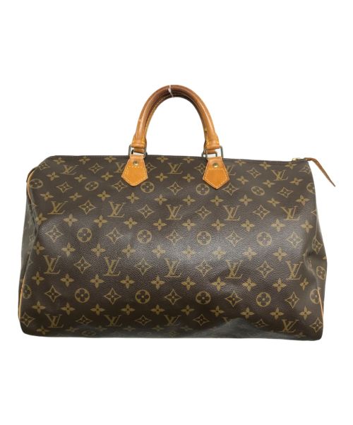 LOUIS VUITTON（ルイ ヴィトン）LOUIS VUITTON (ルイ ヴィトン) スピーディ40 モノグラムボストンバッグ M41522 MB8904 カデナ＆キー付 ブラウンの古着・服飾アイテム