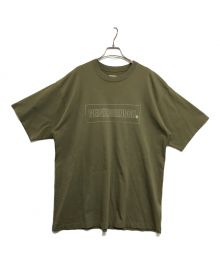 NEIGHBORHOOD（ネイバーフッド）の古着「H.W-1/C-TEE ロゴTシャツ」｜カーキ