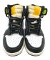 中古・古着 NIKE (ナイキ) AIR JORDAN 1 RETRO HIGH OG エアジョーダン 1 レトロ ハイ OG ホワイト/ボルト-ユニバーシティ ゴールド  555088-118 イエロー×ブラック サイズ:27cm：9000円