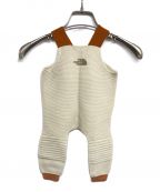 THE NORTH FACEザ ノース フェイス）の古着「Baby THE NORTH FACE B CRADLE COTTON OVERALL オールインワン ベビークレイドルコットンオーバーオール  NTB62211」｜ベージュ