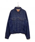 LEVI'S VINTAGE CLOTHINGリーバイス ビンテージ クロージング）の古着「LVC 復刻3rdデニムジャケット 70505-0124 USA製 1967 濃紺 Type III Gジャン サードモデル」｜インディゴ