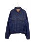 LEVI'S VINTAGE CLOTHING（リーバイス ビンテージ クロージング）の古着「LVC 復刻3rdデニムジャケット 70505-0124 USA製 1967 濃紺 Type III Gジャン サードモデル」｜インディゴ