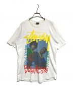 stussy×EPMDステューシー×イーピーエムディー）の古着「Strictly Business S/S Tee White」｜ホワイト