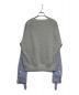 BED J.W. FORD (ベッドフォード) Half Sleeve Pullover　23SS-B-CS03 グレー サイズ:S：10000円