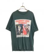 PALACEパレス）の古着「Love Triangle T-Shirt　ラブトライアングルTシャツ」｜グリーン