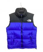 THE NORTH FACEザ ノース フェイス）の古着「NUPTSE VEST ヌプシベスト ND91843」｜ブルー