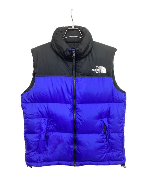 THE NORTH FACE（ザ ノース フェイス）THE NORTH FACE (ザ ノース フェイス) NUPTSE VEST ヌプシベスト ND91843 ブルー サイズ:XLの古着・服飾アイテム