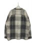 COOTIE PRODUCTIONS Ombre Check Open Collar Pullover L/S Shirt CTE-22A403 オンブレチェックオープンカラープルオーバーシャツ ブラック×ホワイト サイズ:M：16000円