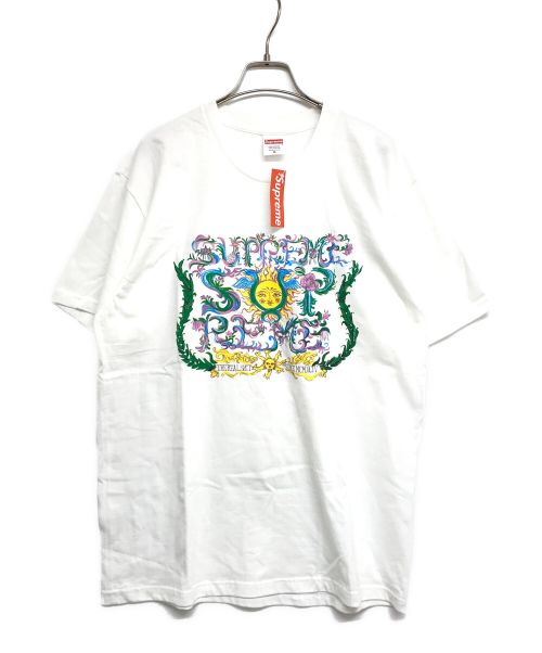 SUPREME（シュプリーム）SUPREME (シュプリーム) Crest Tee　21SS ホワイト サイズ:Mの古着・服飾アイテム