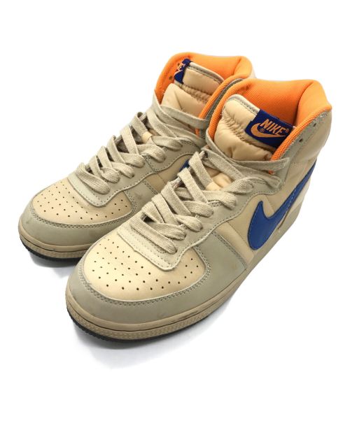 NIKE（ナイキ）NIKE (ナイキ) TERMINATOR HI MOWABB 307147-241 ターミネーター ハイ モワブ 04年製 ベージュ×ブルー サイズ:28cmの古着・服飾アイテム