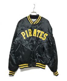 Swing ster（スウィングスター）の古着「古着スタジャン USA製 80-90's Pittsburgh Pirates」｜ブラック