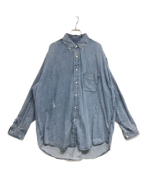 NAUTICA（ノーティカ）NAUTICA (ノーティカ) Too BIG SHIRT 213-1022 インディゴ サイズ:XXLの古着・服飾アイテム