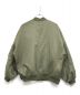 MAISON SPECIAL (メゾンスペシャル) Prime-Over Wool Chambray MA-1 Bomber Jacket カーキ サイズ:1：17000円