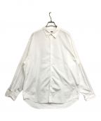 H BEAUTY&YOUTHエイチ ビューティー&ユース）の古着「THOMAS MASON BALLOON REGULER COLLAR SHIRT 1211-250-8021」｜ホワイト