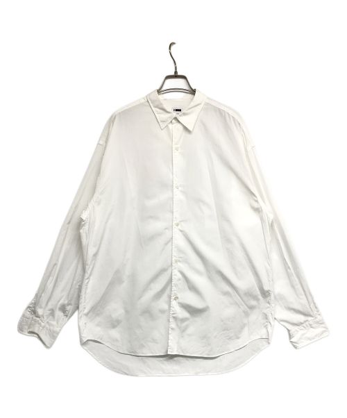 H BEAUTY&YOUTH（エイチ ビューティー&ユース）H BEAUTY&YOUTH (エイチ ビューティアンドユース) THOMAS MASON BALLOON REGULER COLLAR SHIRT 1211-250-8021 ホワイト サイズ:Lの古着・服飾アイテム