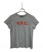 A.P.C.アーペーセー）の古着「フロッキー逆さロゴTシャツ」｜グレー