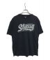 stussy（ステューシー）の古着「ロゴプリントTシャツ　OLDstussy」｜ブラック