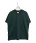 soft goods（ソフトグッズ）の古着「HEAVY WEIGHT CREWNECK TEE USA製」｜グリーン