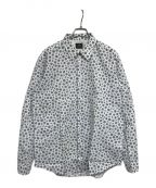 PS Paul SmithＰＳポールスミス）の古着「PENCIL SHARPENINGS PRINT SHIRT」｜ホワイト