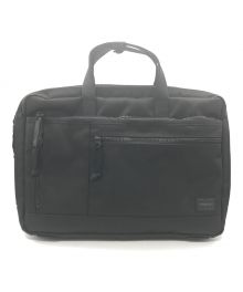 PORTER（ポーター）の古着「INTERACTIVE 3WAY BRIEFCASE インタラクティブ 3ウェイバッグ ブリーフケース 536-16153」｜ブラック