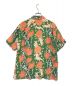 Sun Surf (サンサーフ) アロハシャツ　 RAYON S/S “SCREW PINE BORDER”　SS38042 ブラック サイズ:M：5000円