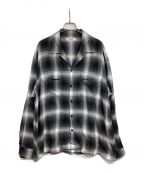 RADIALLラディアル）の古着「BELAIR - OPEN COLLARED SHIRT L/S RAD-24SS-SH004」｜グレー