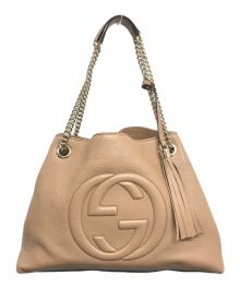 GUCCI（グッチ）の古着「ソーホー チェーンショルダートートバッグ　536196　インターロッキングG　622011」