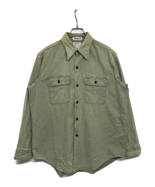 MADISON BLUE（マディソンブルー）MADISON BLUE (マディソンブルー) HAMPTON WORK シャツ グリーン サイズ:1の古着・服飾アイテム