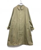 Gymphlexジムフレックス）の古着「BALMACAAN COAT GY-A0163 バルマカーンコート」｜ベージュ