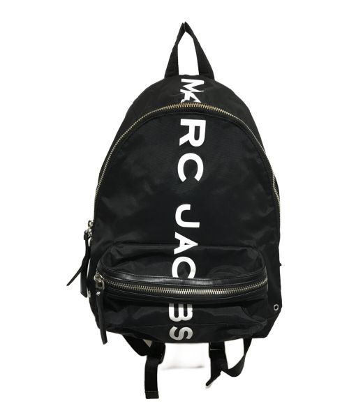 MARC JACOBS（マークジェイコブス）MARC JACOBS (マークジェイコブス) LOGO PRINT NYLON SUSPIRIA BACKPACK M0016409 ブラックの古着・服飾アイテム