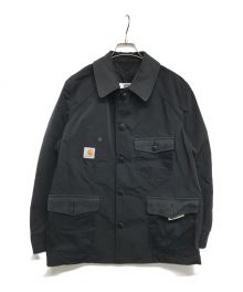 eYe COMME des GARCONS JUNYAWATANABE MAN×Carhartt WIP（アイ コム デ ギャルソン ジュンヤ ワタナベ マン×カーハート）の古着「ダブルネームジャケット 24SS WM-J905 AD2023 」｜ブラック