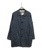 VISVIMビズビム）の古着「F.I.L EXCLUSIVE MIES COAT　0114105013011　14SS」｜スカイブルー