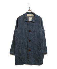 VISVIM（ビズビム）の古着「F.I.L EXCLUSIVE MIES COAT　0114105013011　14SS」｜スカイブルー