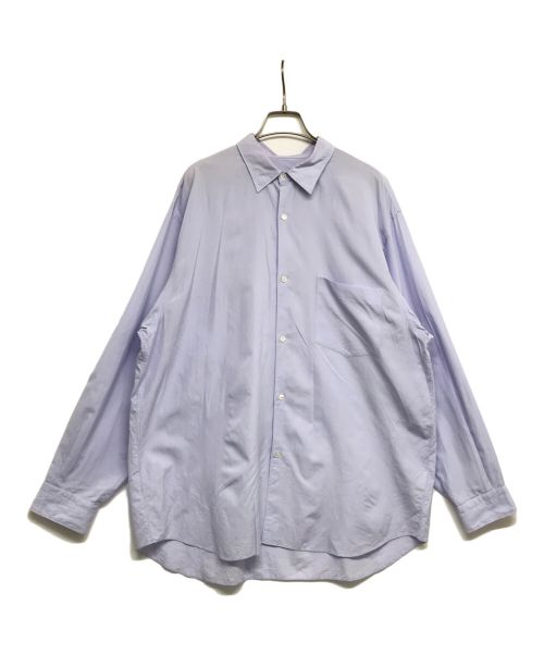 COMOLI（コモリ）COMOLI (コモリ) 23SSコモリシャツ X01-02001 パープル サイズ:3の古着・服飾アイテム