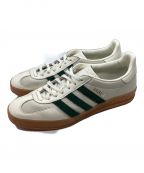 adidasアディダス）の古着「Emmi Off White Dark Green ローカットスニーカー ID2567」｜ホワイト