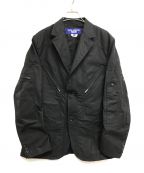 JUNYA WATANABE COMME des GARCONSジュンヤワタナベ コムデギャルソン）の古着「Zip Blazer Jacket AD2024 WN-J002」｜ブラック