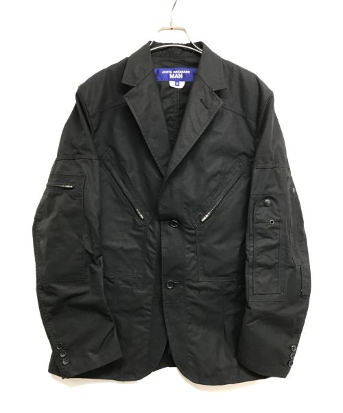 JUNYA WATANABE COMME des GARCONS（(ジュンヤワタナベ コムデギャルソン）JUNYA WATANABE COMME des GARCONS ((ジュンヤワタナベ コムデギャルソン) Zip Blazer Jacket AD2024 WN-J002 ブラック サイズ:Sの古着・服飾アイテム