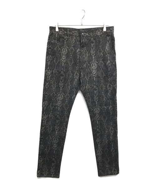 Needles（ニードルズ）Needles (ニードルズ) Skinny Jean - Python Pt. IN152 ブラック サイズ:Mの古着・服飾アイテム