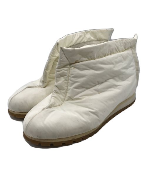 MM6 Maison Margiela（エムエムシックス メゾンマルジェラ）MM6 Maison Margiela (エムエムシックス メゾンマルジェラ) ブーツ ホワイト サイズ:37の古着・服飾アイテム