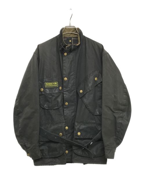 Barbour（バブアー）Barbour (バブアー) 95年製 INTERNATIONAL SUIT ブラック サイズ:C40/10CMの古着・服飾アイテム