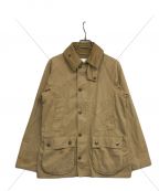 Barbour×BEAMSバブアー×ビームス）の古着「別注 BEDALE SL RIPSTOP　リップストップビデイルジャケット　ハンティングジャケット」｜ベージュ