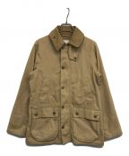 Barbour×BEAMSバブアー×ビームス）の古着「別注 BEDALE SL RIPSTOP　リップストップビデイルジャケット　ハンティングジャケット」｜ベージュ