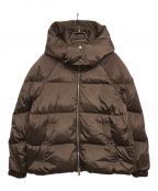 WOOLRICHウールリッチ）の古着「SHORT DOWN PUFFER JACKET」｜ブラウン