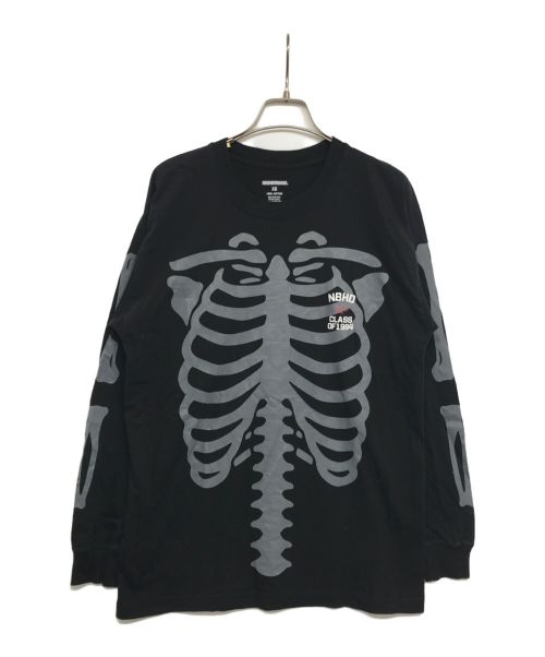 NEIGHBORHOOD（ネイバーフッド）NEIGHBORHOOD (ネイバーフッド) BONES/C-TEE.LS ブラック サイズ:XSの古着・服飾アイテム