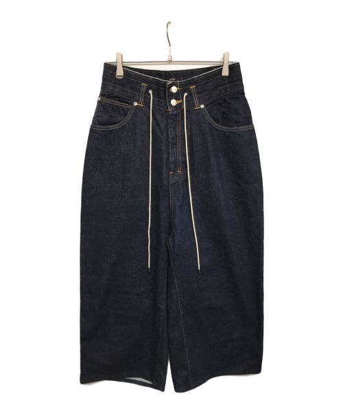 jieda（ジエダ）jieda (ジエダ) SUPER WIDE DENIM PANTS JIE-STD-PT03 インディゴ サイズ:1の古着・服飾アイテム