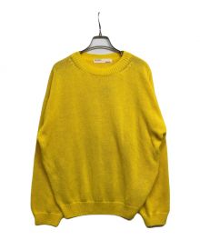 L'appartement（アパルトモン）の古着「GENTLEMAN KNIT ジェントルマンニット 22080560102710」｜イエロー