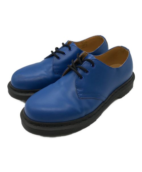 Dr.Martens（ドクターマーチン）Dr.Martens (ドクターマーチン) 3ホールプレーントゥシューズ 1461 ブルー サイズ:UK6の古着・服飾アイテム