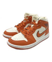 NIKE（ナイキ）の古着「Air Jordan 1 Mid SE "Sport Spice" DV1302-100 エアジョーダン1 ミッド SE "スポーツ スパイス"」｜オレンジ